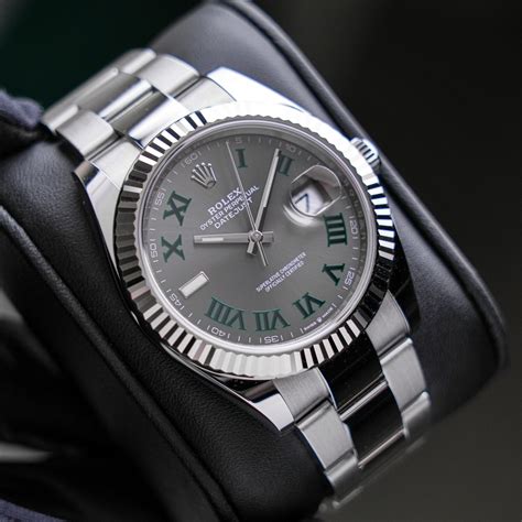 rolex 41mm datejust wimbledon|rolex datejust prezzo listino.